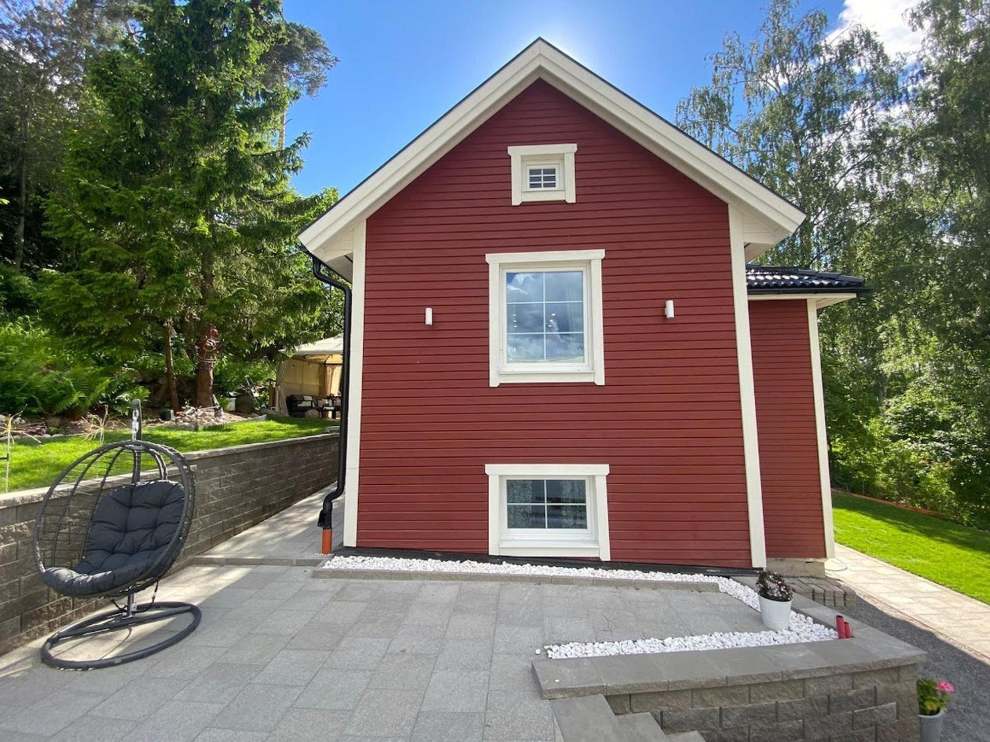 Charming Apartment In A Red House In Estocolmo Exterior foto